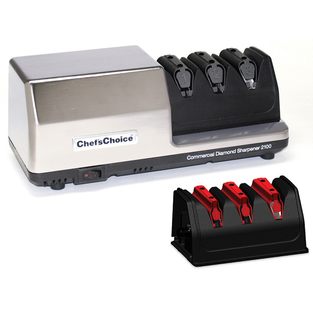 Knife sharpening Chefs Choice M2100 EdgeSelect Electrical knife sharpener
